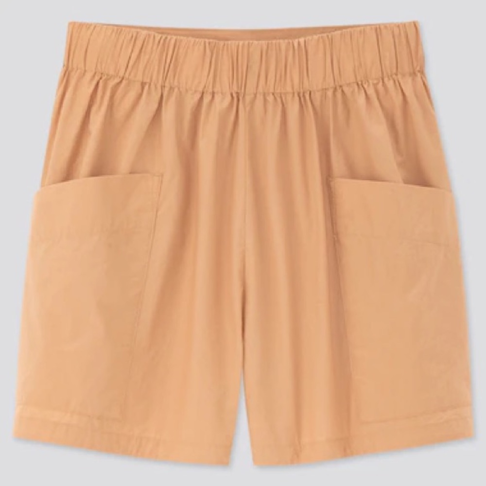 Uniqlo Taupe / Beige / Tan Parachute Shorts